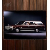 Металлическая табличка Toyota Crown Super Deluxe Van (S110)